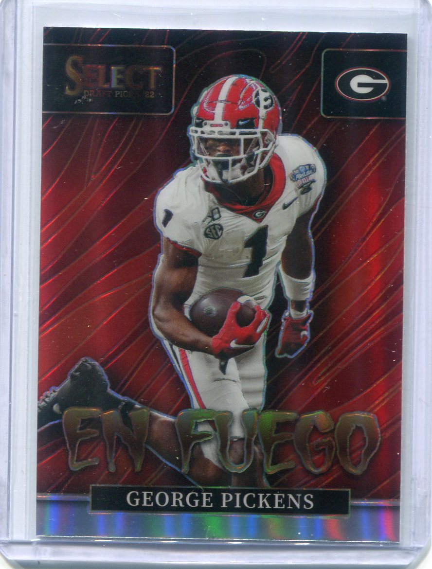 2022 Select Draft Picks GEORGE PICKENS En Fuego Silver Prizm Insert Ro –  Forever Young Sports Cards