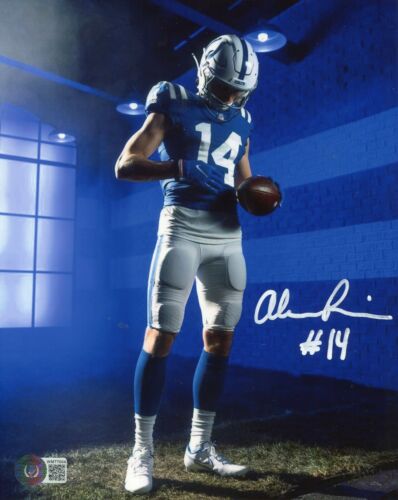 ALEC PIERCE Signed 8x10 Photo Indianapolis Colts Beckett COA