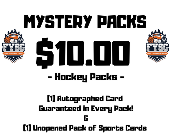 FYSC MYSTERY PACKS - $10 Hockey Edition