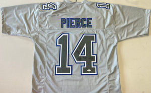 ALEC PIERCE Signed Indianapolis Colts Alternative Grey Football Jersey FOR THE SHOE Inscription JSA COA