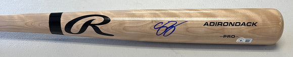 COREY SEAGER Signed Blonde Rawlings Adirondack Full Size Baseball Bat Texas Rangers Los Angeles Dodgers Beckett COA