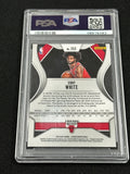 2019 Panini Prizm COBY WHITE Rookie Ball In Two Hands Chicago Bulls PSA 9