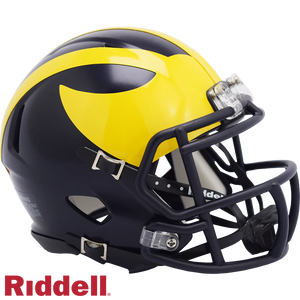Unsigned - Michigan Wolverines Speed Mini Helmet