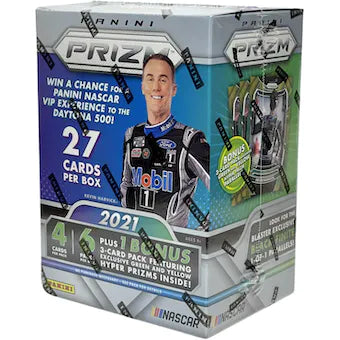 2021 Panini Prizm NASCAR Racing 6-Pack Blaster Box (Green and Yellow Prizms!)