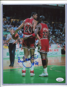 BILL CARTWRIGHT Autographed 8x10 Photo #4 Chicago Bulls JSA COA