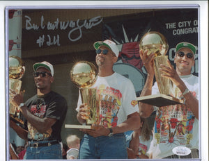 BILL CARTWRIGHT Autographed 8x10 Photo #5 Chicago Bulls JSA COA