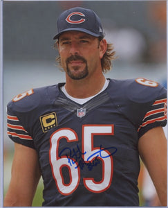 PATRICK MANNELLY Autographed 8x10 Photo #2 Chicago Bears