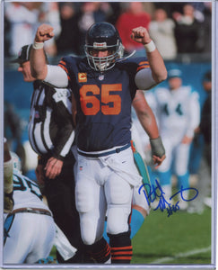PATRICK MANNELLY Autographed 8x10 Photo #3 Chicago Bears