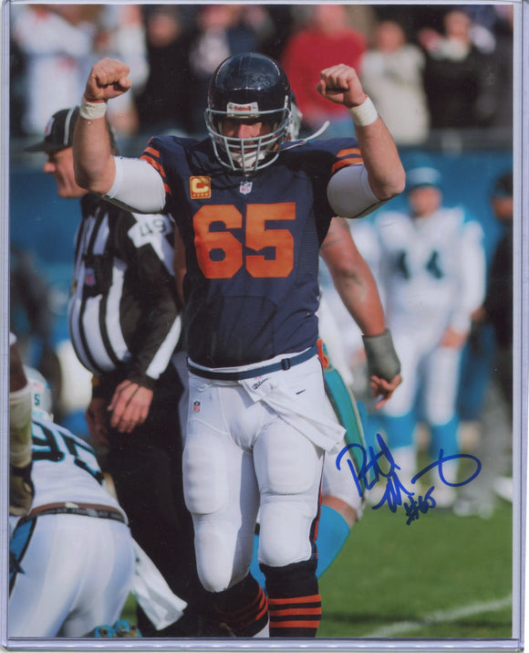PATRICK MANNELLY Autographed 8x10 Photo #3 Chicago Bears