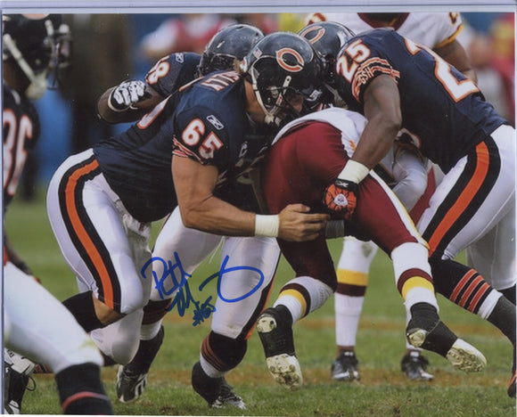 PATRICK MANNELLY Autographed 8x10 Photo #4 Chicago Bears
