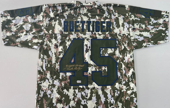 RUDY RUETTIGER Signed Notre Dame Fighting Irish Camo Football Jersey S –  Forever Young Sports Cards