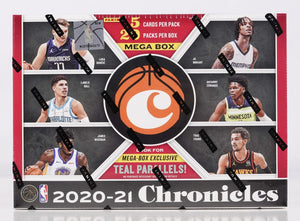 2020/21 Panini Chronicles Basketball Mega Box (Teal Parallels!)