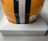 DAVID BAKHTIARI Signed Green Bay Packers Speed Mini Helmet Beckett COA