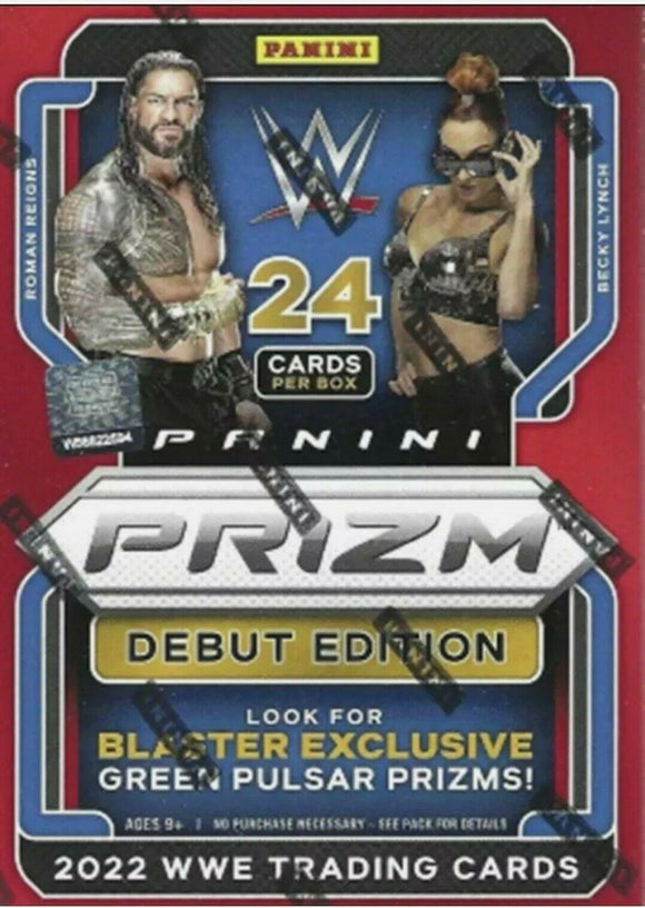 2022 Panini WWE Prizm Wrestling Blaster Box (Green Pulsar Prizms!)