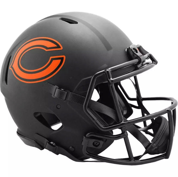 Unsigned Item - Riddell Chicago Bears Alternative Eclipse Speed Full Size Replica Helmet