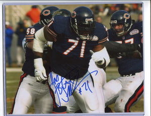 JAMES WILLIAMS Autographed 8x10 Photo #2 Chicago Bears