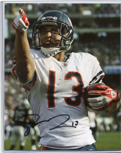 JOHNNY KNOX  Autographed 8x10 Photo Chicago Bears