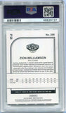 2019 Panini Hoops ZION WILLIAMSON Rookie #258 New Orleans Pelicans PSA 10