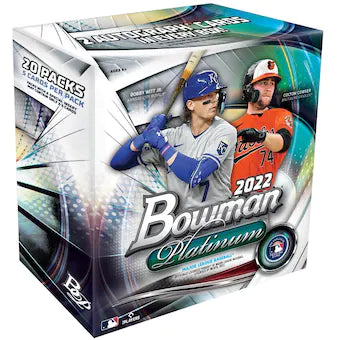 2022 Bowman Platinum Baseball Mega Box (2 Autographs)