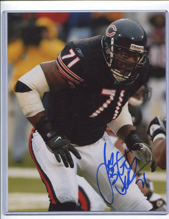 JAMES WILLIAMS Autographed 8x10 Photo #1 Chicago Bears
