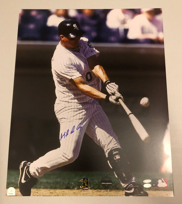 MAGGLIO ORDONEZ Autographed 16x20 Photo Chicago White Sox Schwartz COA