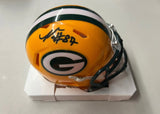 ROMEO DOUBS Signed Green Bay Packers Speed Mini Helmet Beckett COA