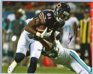CAMERON MEREDITH Autographed 8x10 Photo #1 Chicago Bears