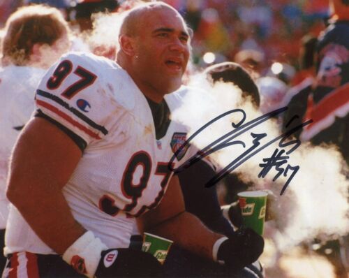 CHRIS ZORICH Signed 8x10 Photo Chicago Bears