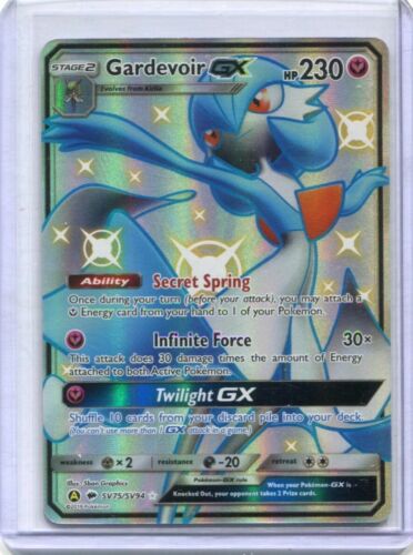 Mavin  Shiny Gardevoir GX SV75/SV94 Hidden Fates Pokémon Card Full Art NM/M