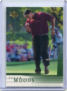 2001 Upper Deck TIGER WOODS Rookie Card PGA Tour