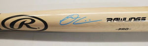 OWEN CAISSIE Signed Blonde Rawlings Pro Baseball Bat Chicago Cubs JSA COA