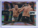 2021 Panini Select UFC GEORGES ST-PIERRE Silver Prizm Premier Level Welterweight #135