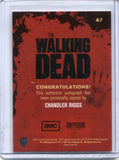 2011 AMC The Walking Dead CHANDLER RIGGS Auto Season 1 Carl Grimes #A7